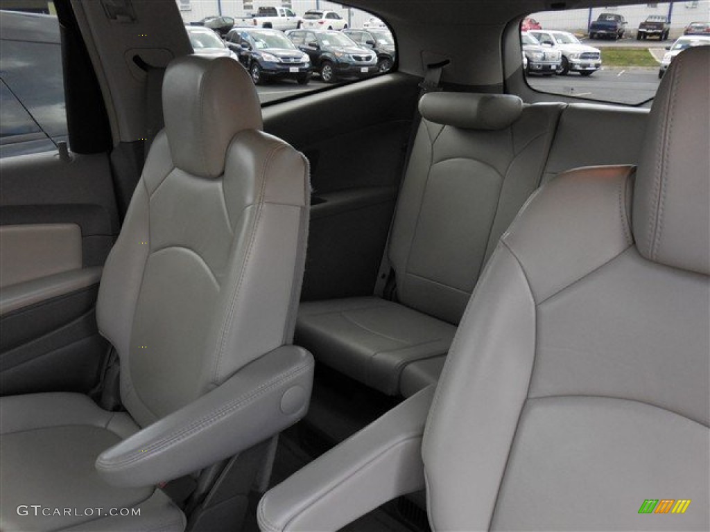 2009 Traverse LT - Silver Moss Metallic / Cashmere/Dark Gray photo #15