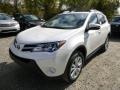 2013 Blizzard White Pearl Toyota RAV4 Limited AWD  photo #7