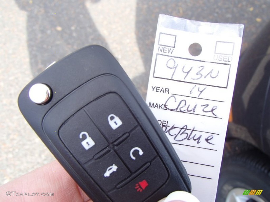 2014 Cruze LT - Blue Ray Metallic / Medium Titanium photo #11
