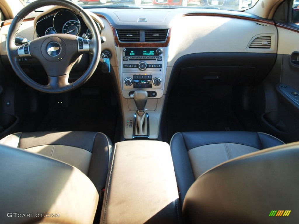 2008 Malibu LTZ Sedan - Red Jewel Tint Coat / Cocoa/Cashmere Beige photo #10