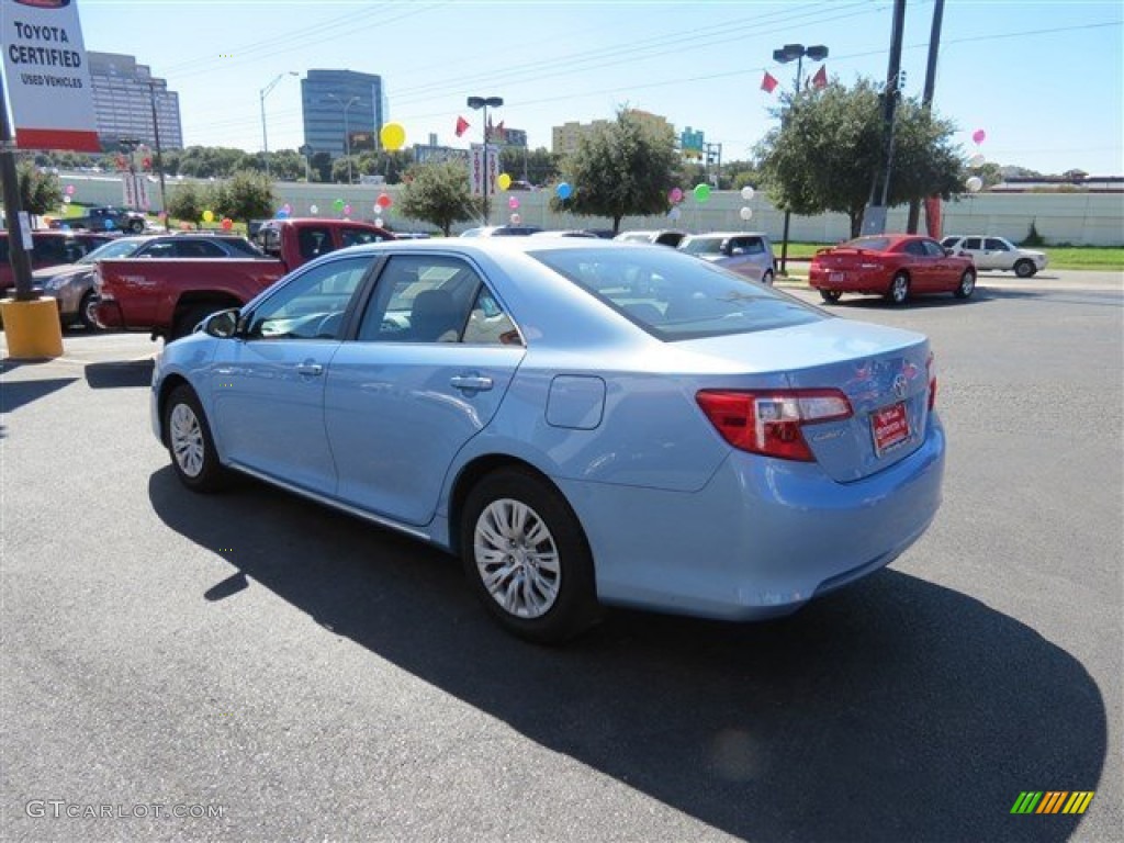 2012 Camry LE - Clearwater Blue Metallic / Ivory photo #5