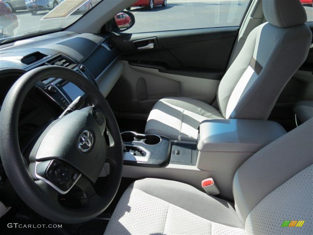 2012 Camry LE - Clearwater Blue Metallic / Ivory photo #11