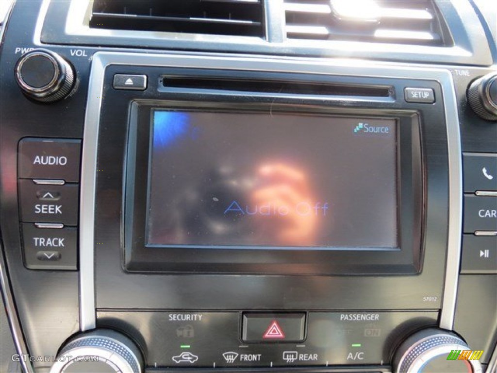 2012 Camry LE - Clearwater Blue Metallic / Ivory photo #15