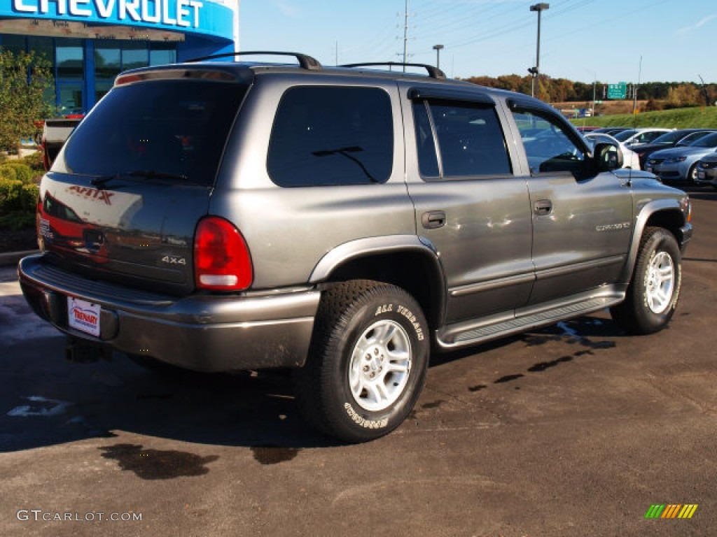 2001 Durango SLT 4x4 - Graphite Metallic / Dark Slate Gray photo #3