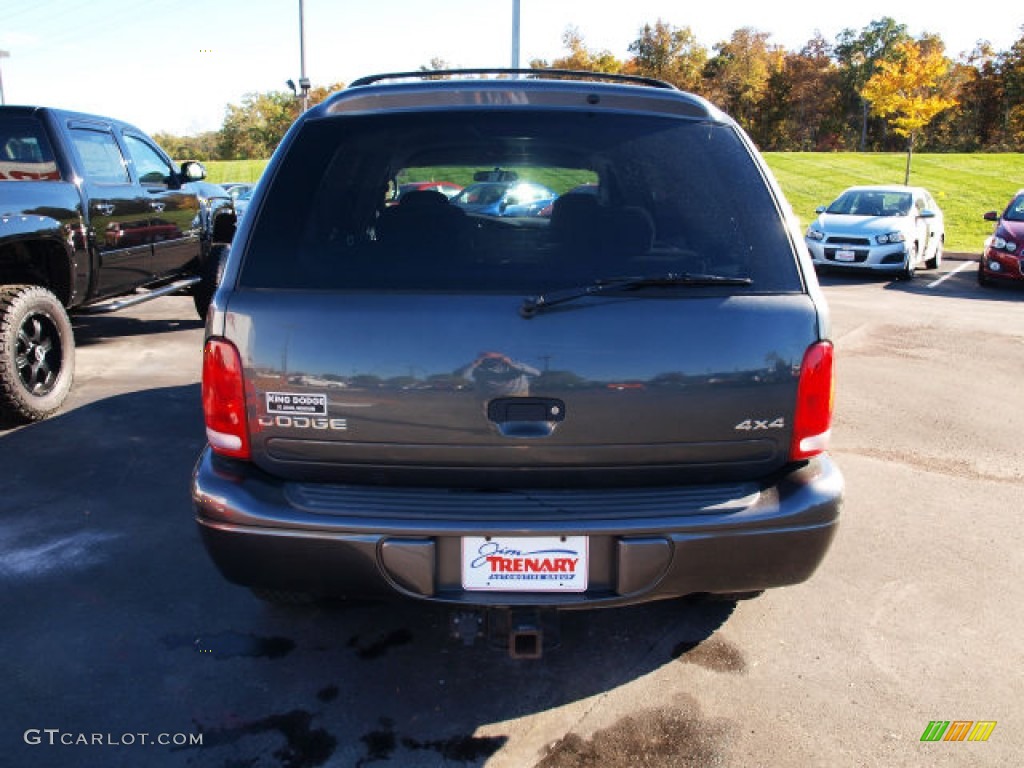 2001 Durango SLT 4x4 - Graphite Metallic / Dark Slate Gray photo #6