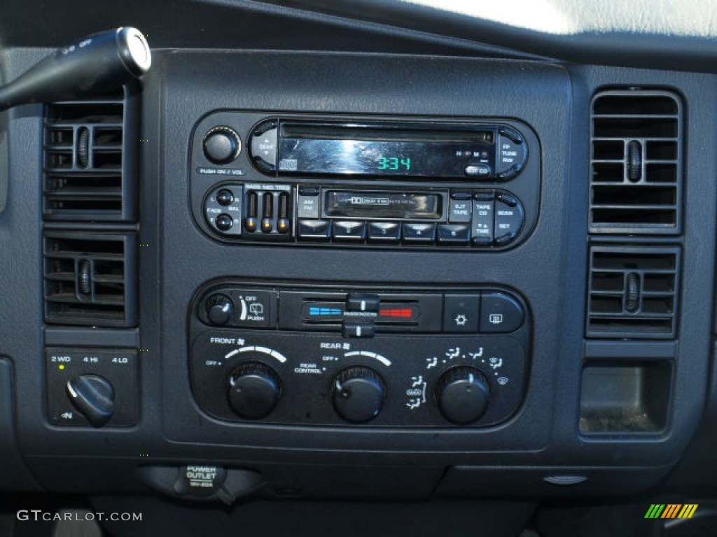 2001 Durango SLT 4x4 - Graphite Metallic / Dark Slate Gray photo #12
