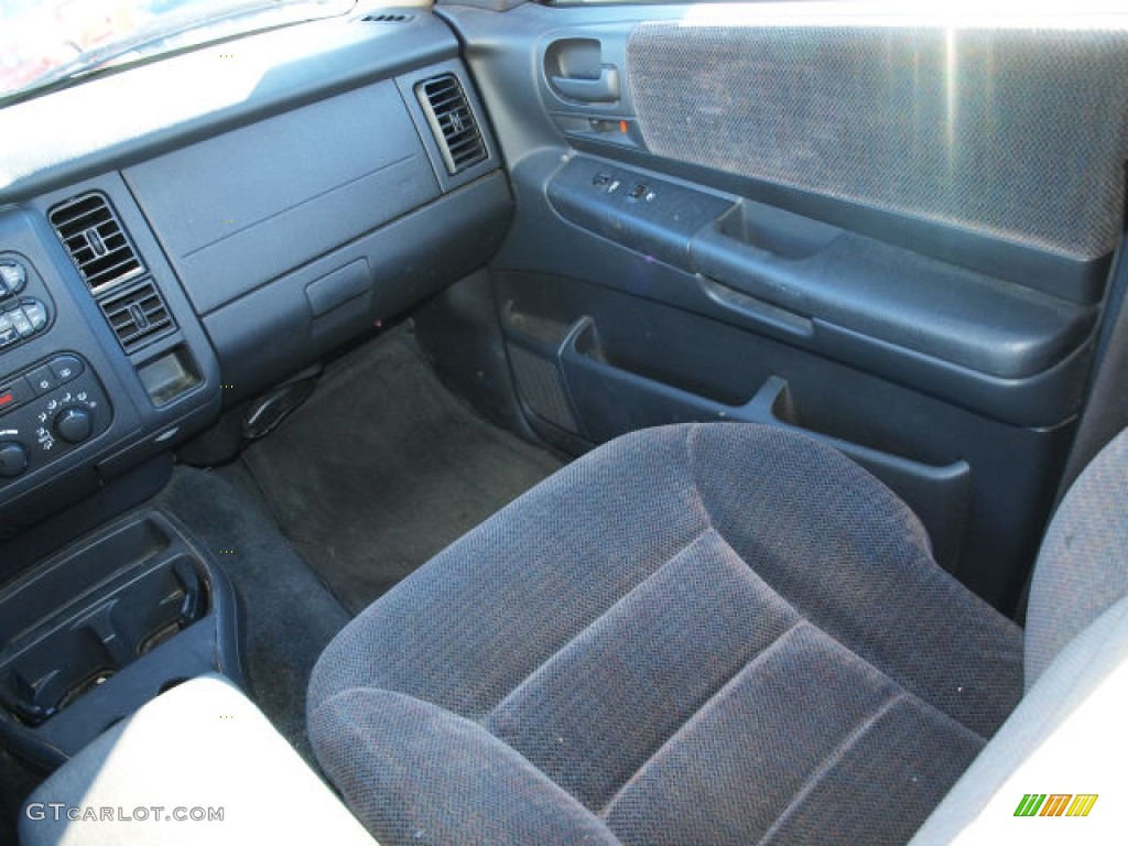 2001 Durango SLT 4x4 - Graphite Metallic / Dark Slate Gray photo #13