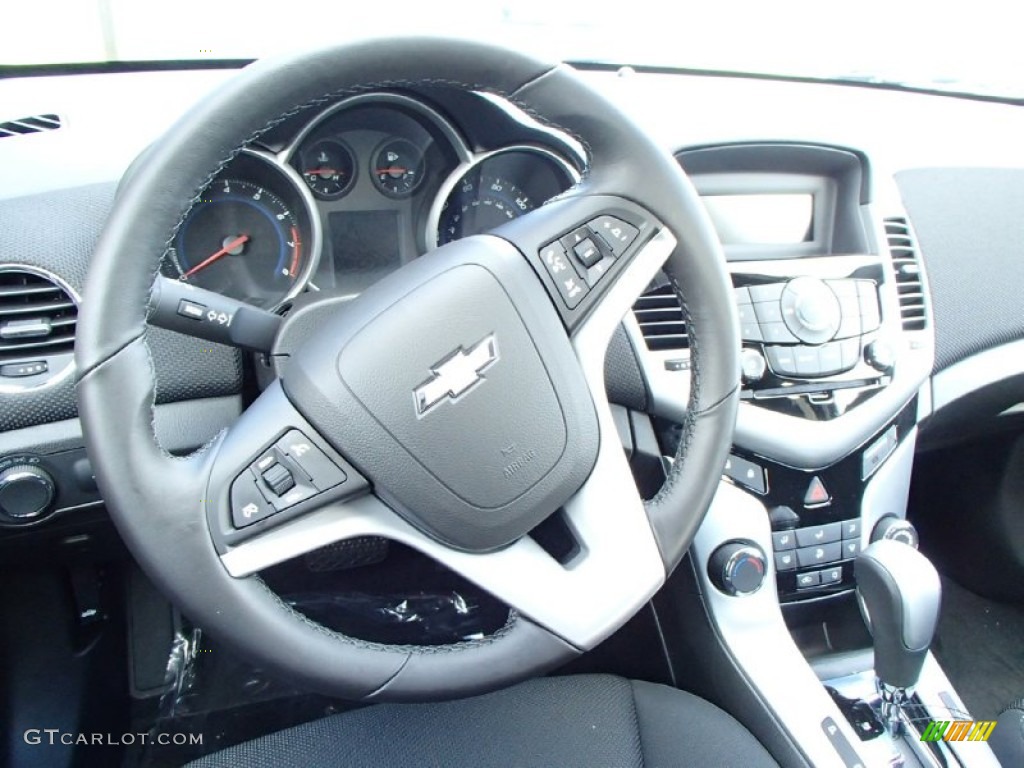 2014 Cruze LT - Rainforest Green Metallic / Jet Black photo #7