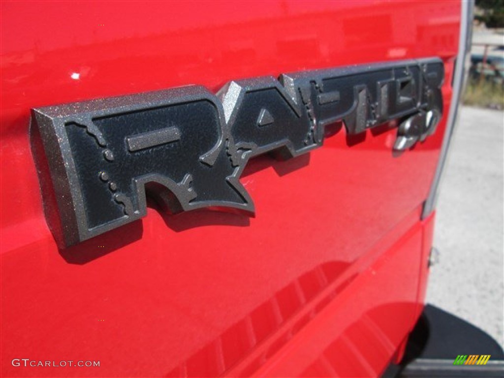 2012 F150 SVT Raptor SuperCrew 4x4 - Race Red / Raptor Black Leather/Cloth photo #7
