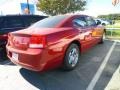 2009 Inferno Red Crystal Pearl Dodge Charger SE  photo #4