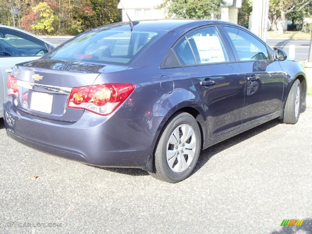 2014 Cruze LS - Blue Ray Metallic / Jet Black/Medium Titanium photo #2