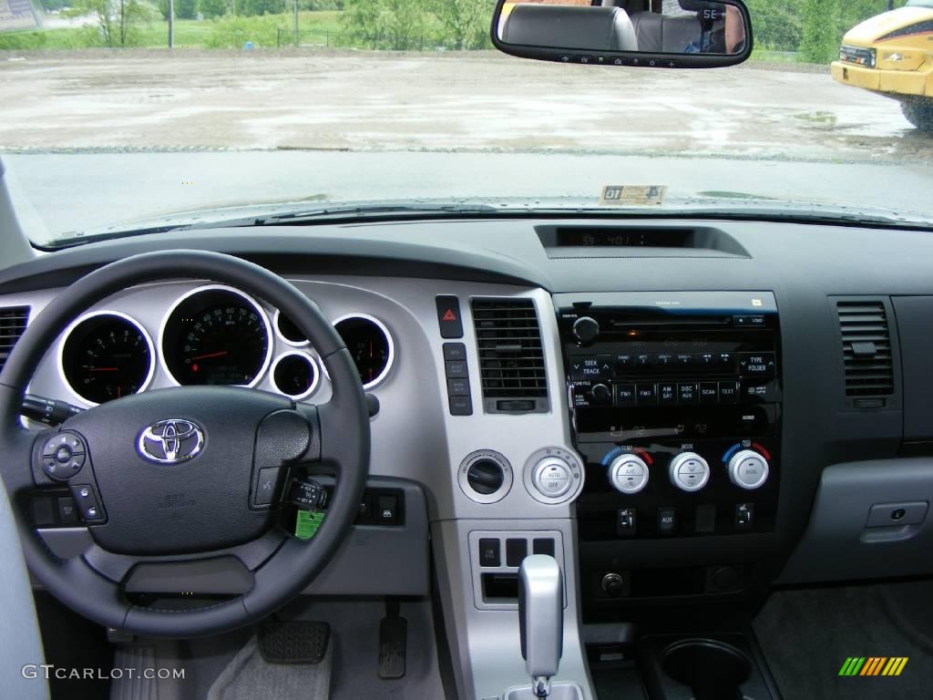 2008 Tundra Limited CrewMax 4x4 - Black / Graphite Gray photo #11