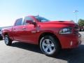 2014 Flame Red Ram 1500 Sport Crew Cab  photo #4