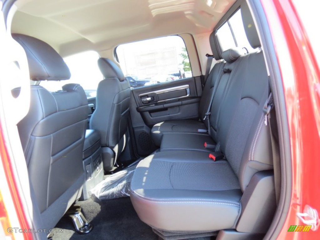 2014 1500 Sport Crew Cab - Flame Red / Black photo #8