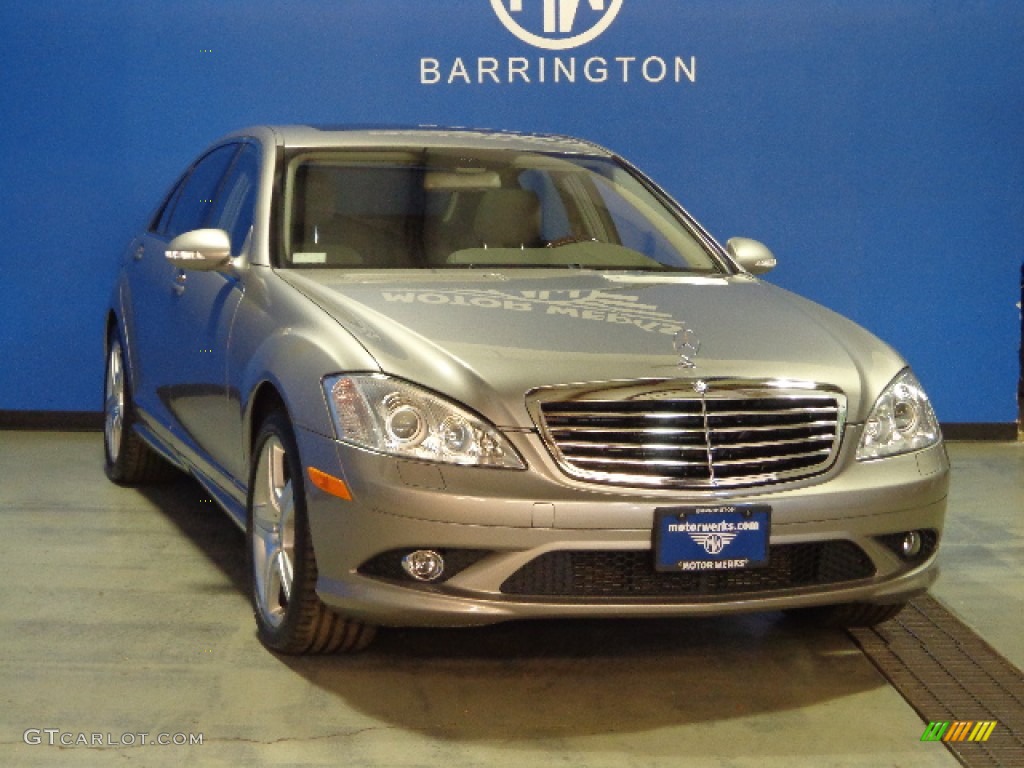 2007 S 550 Sedan - Pewter Metallic / Grey/Dark Grey photo #1