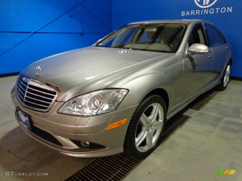2007 S 550 Sedan - Pewter Metallic / Grey/Dark Grey photo #3