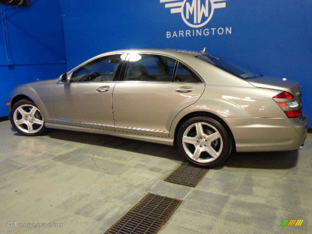 2007 S 550 Sedan - Pewter Metallic / Grey/Dark Grey photo #4