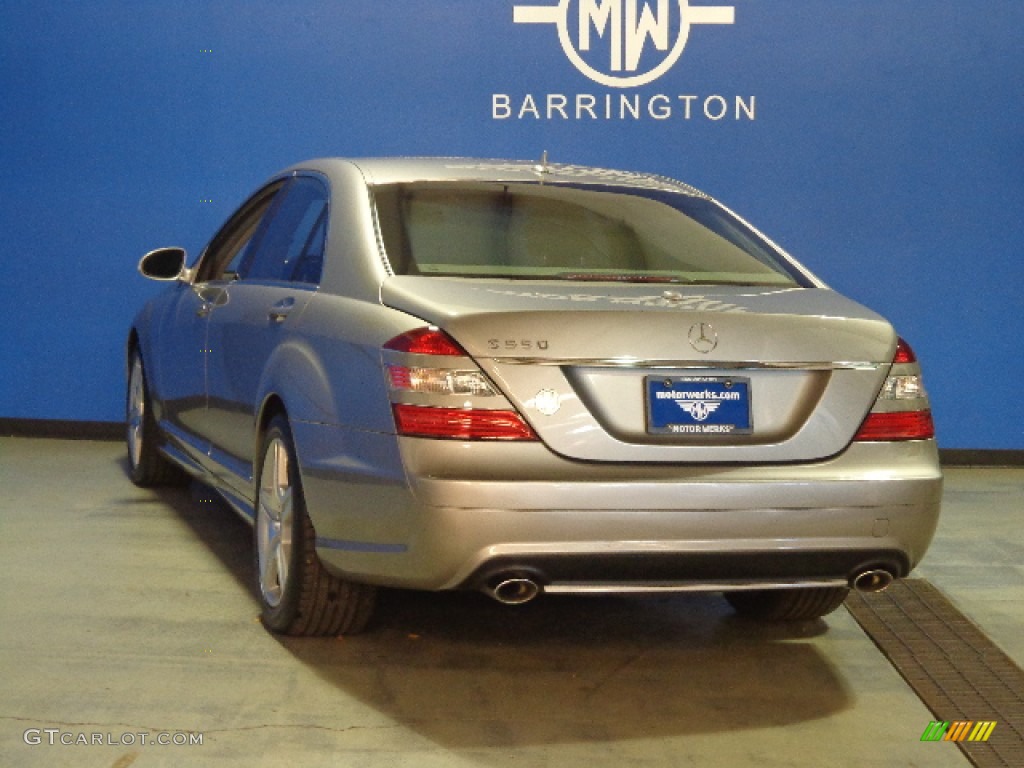 2007 S 550 Sedan - Pewter Metallic / Grey/Dark Grey photo #6