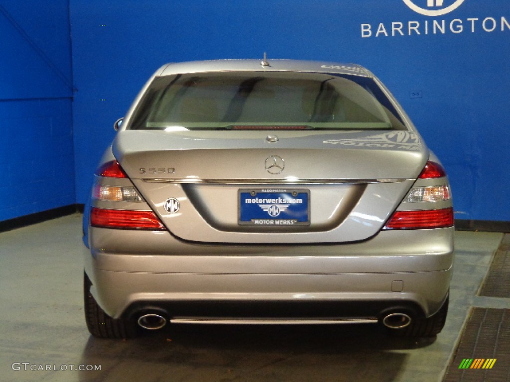 2007 S 550 Sedan - Pewter Metallic / Grey/Dark Grey photo #7