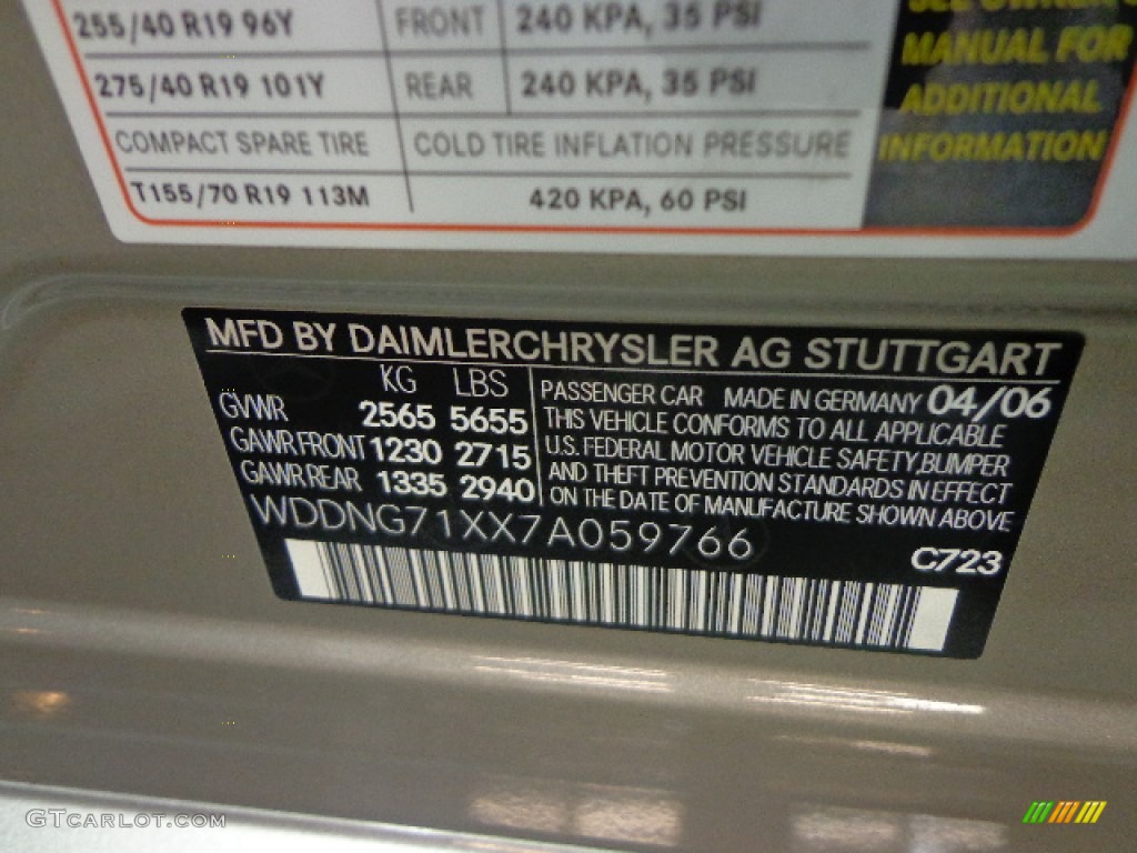 2007 S 550 Sedan - Pewter Metallic / Grey/Dark Grey photo #21