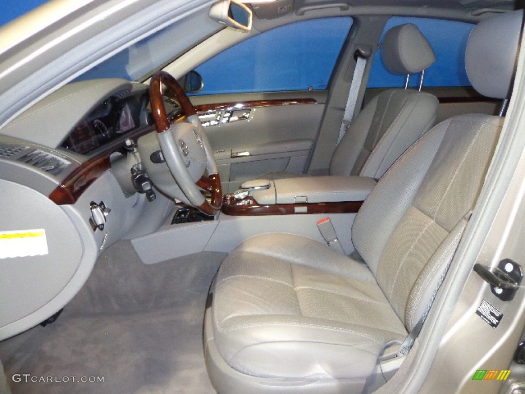 2007 S 550 Sedan - Pewter Metallic / Grey/Dark Grey photo #24