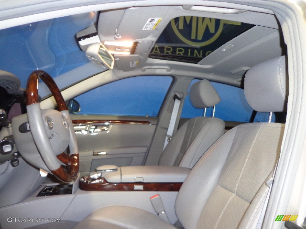 2007 S 550 Sedan - Pewter Metallic / Grey/Dark Grey photo #25