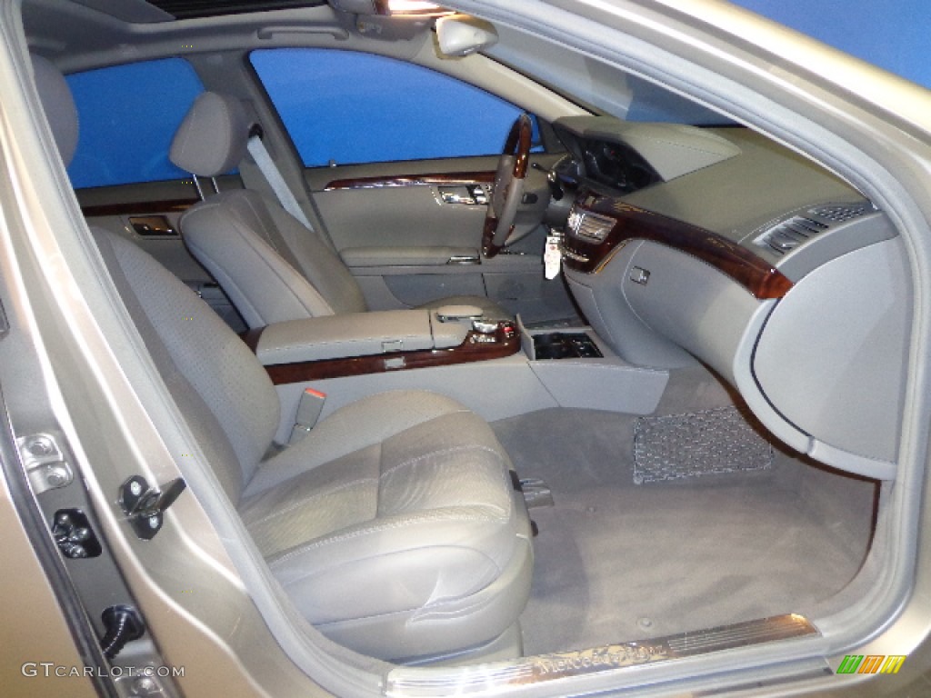 2007 S 550 Sedan - Pewter Metallic / Grey/Dark Grey photo #35