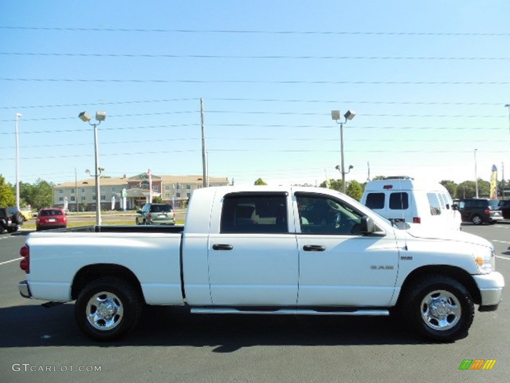 Bright White 2008 Dodge Ram 1500 ST Mega Cab Exterior Photo #87294021