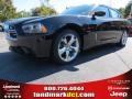 2014 Pitch Black Dodge Charger R/T Max  photo #1