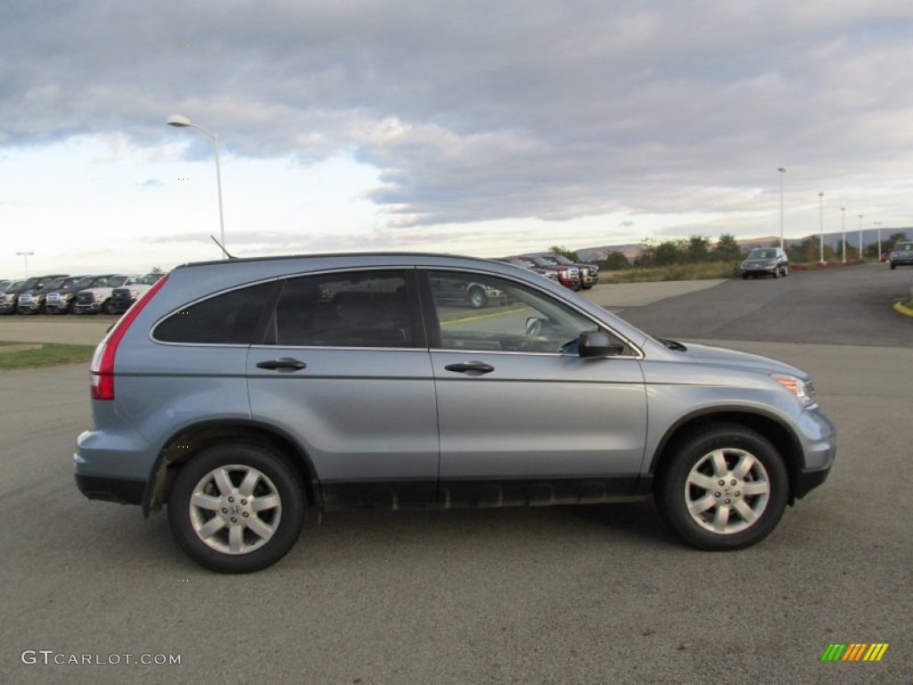 2011 CR-V SE 4WD - Glacier Blue Metallic / Gray photo #4
