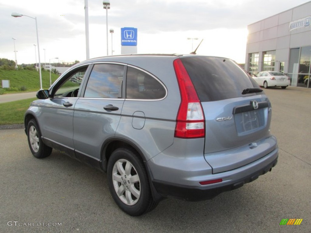 2011 CR-V SE 4WD - Glacier Blue Metallic / Gray photo #17