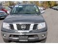 2010 Night Armor Metallic Nissan Frontier LE Crew Cab 4x4  photo #2