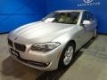 Titanium Silver Metallic 2011 BMW 5 Series 528i Sedan