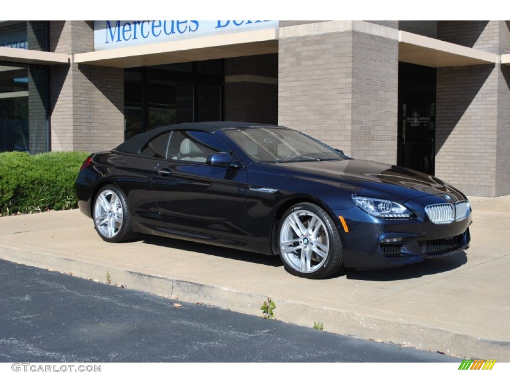 2013 6 Series 650i xDrive Convertible - Carbon Black Metallic / Ivory White photo #19