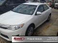 Super White 2013 Toyota Camry L