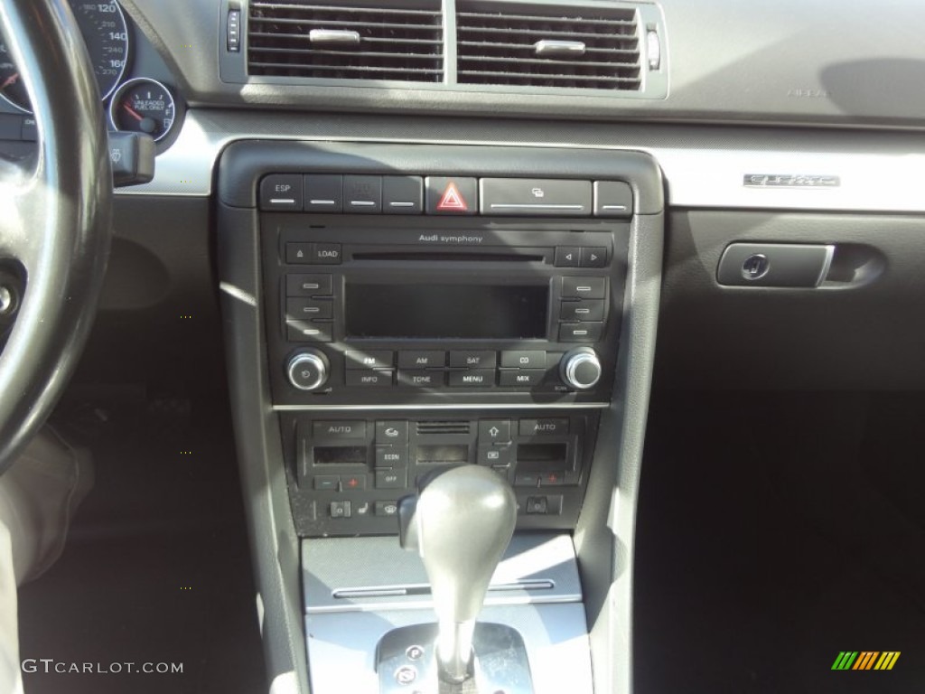 2007 A4 2.0T quattro Sedan - Dolphin Gray Metallic / Ebony photo #5