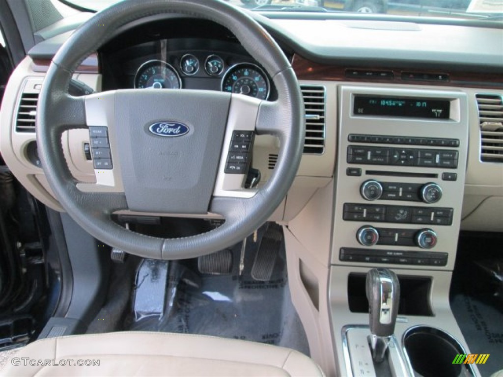 2009 Flex SEL AWD - Black / Medium Light Stone photo #10