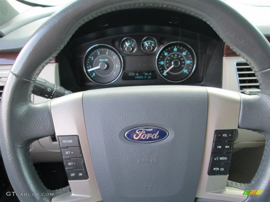 2009 Flex SEL AWD - Black / Medium Light Stone photo #19