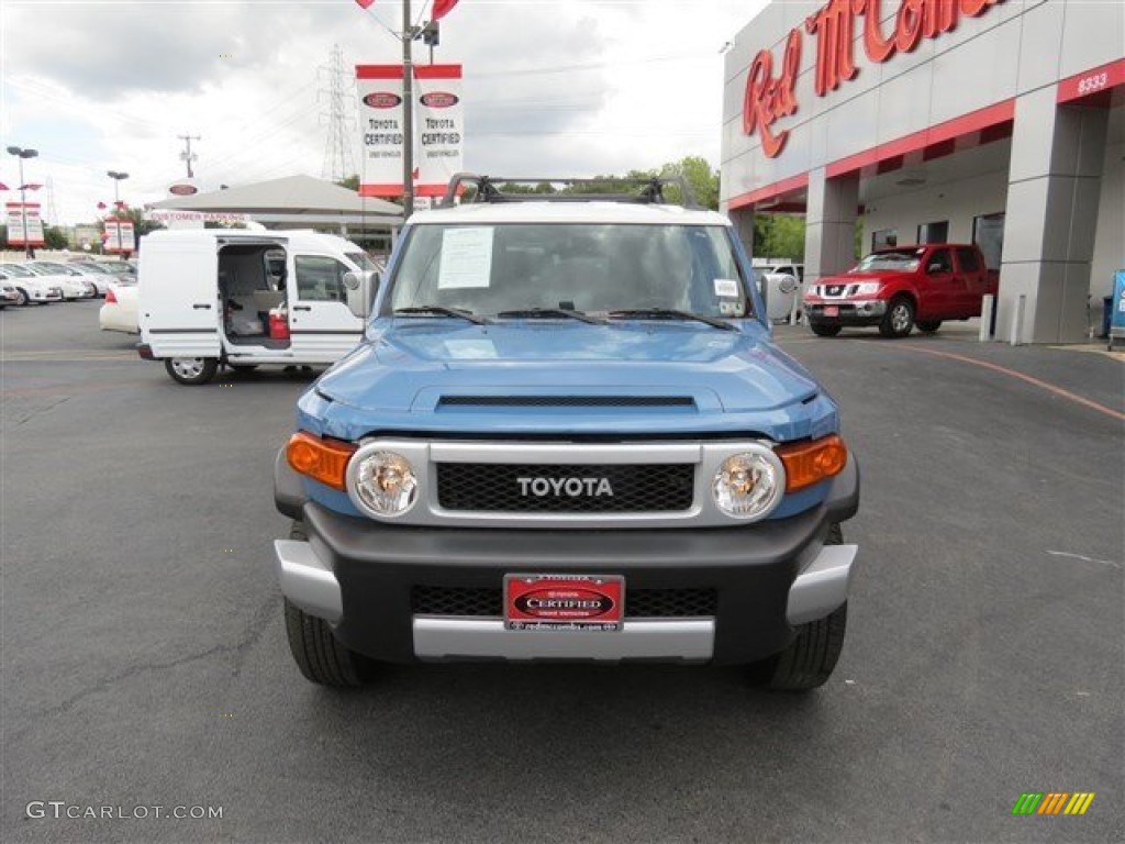 2013 FJ Cruiser 4WD - Cavalry Blue / Dark Charcoal photo #2