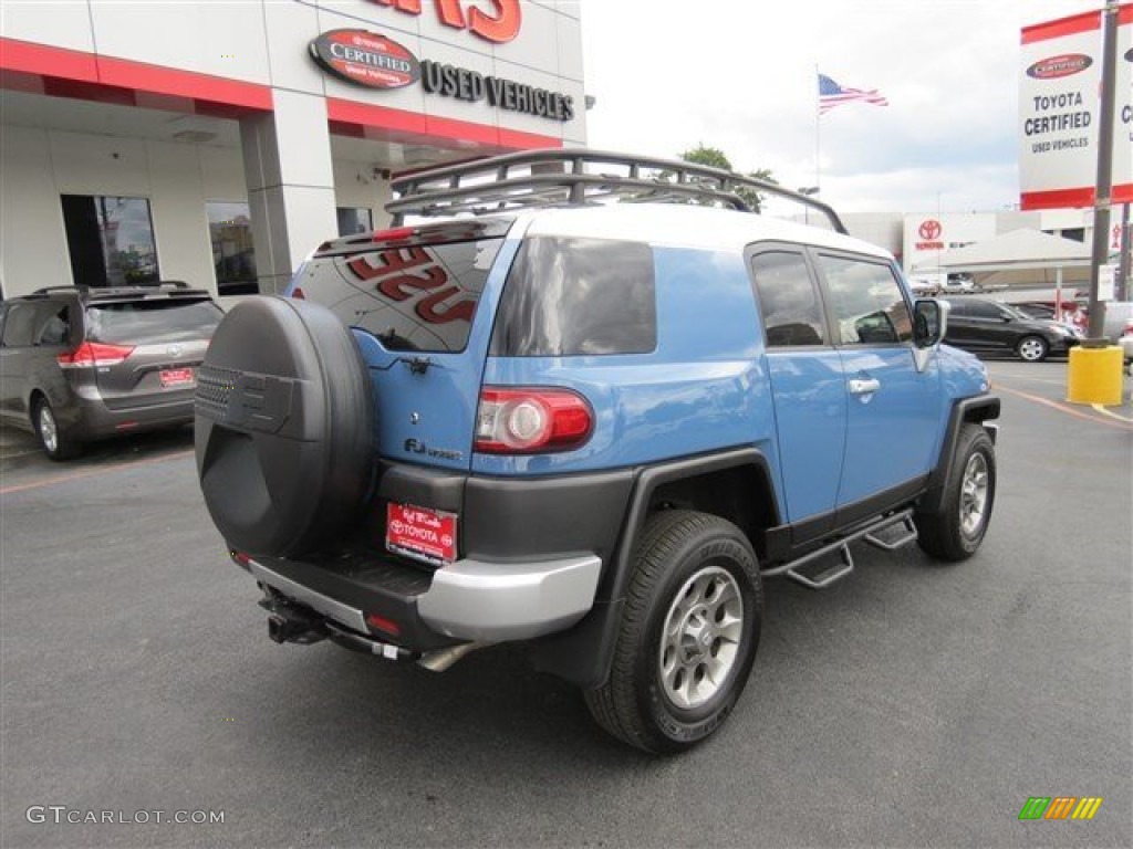 2013 FJ Cruiser 4WD - Cavalry Blue / Dark Charcoal photo #7