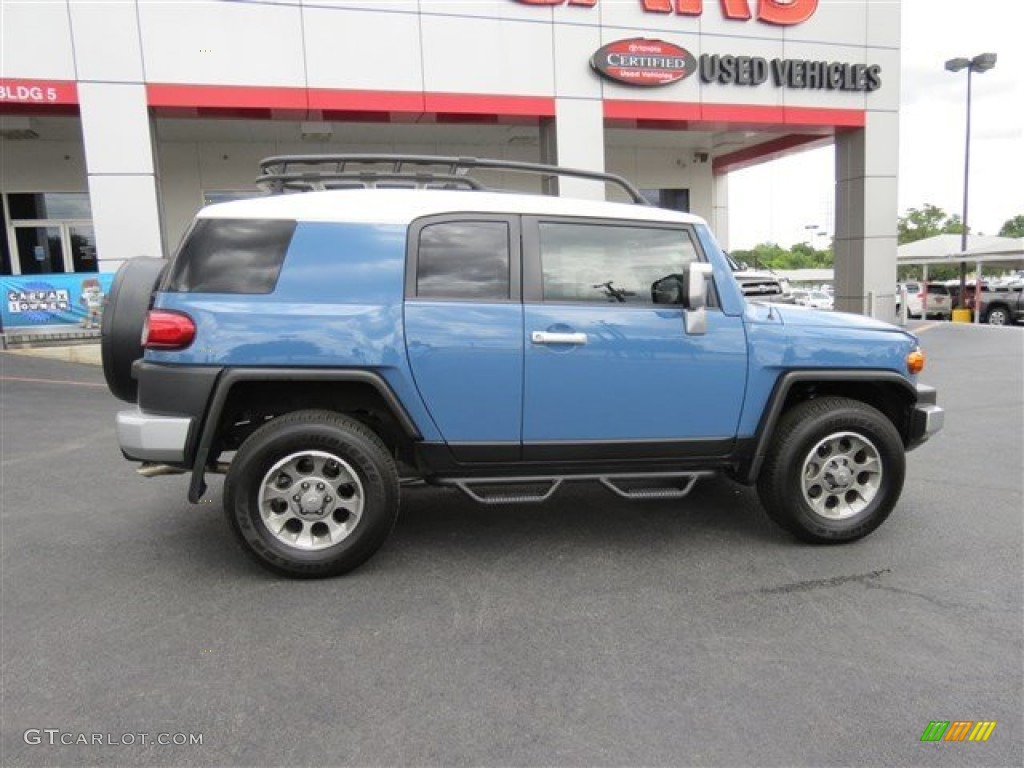 2013 FJ Cruiser 4WD - Cavalry Blue / Dark Charcoal photo #8