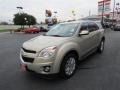 2011 Gold Mist Metallic Chevrolet Equinox LT  photo #3