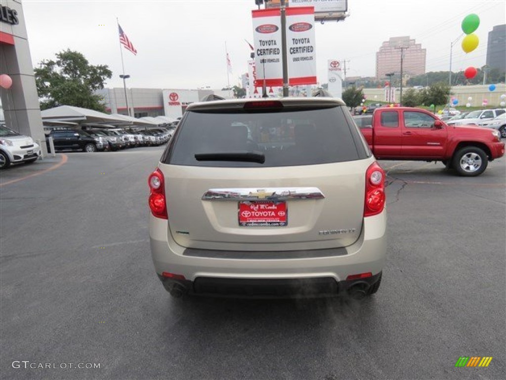2011 Equinox LT - Gold Mist Metallic / Jet Black photo #6