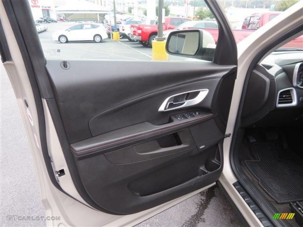 2011 Equinox LT - Gold Mist Metallic / Jet Black photo #10