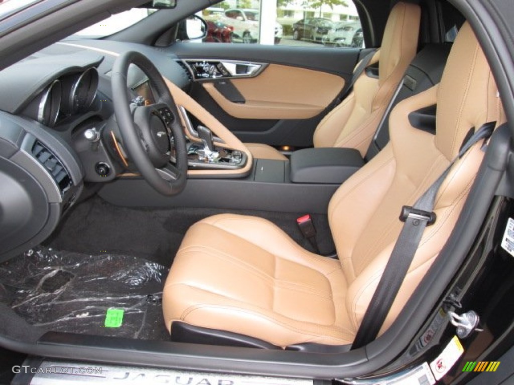 2014 Jaguar F-TYPE V8 S Front Seat Photo #87304676