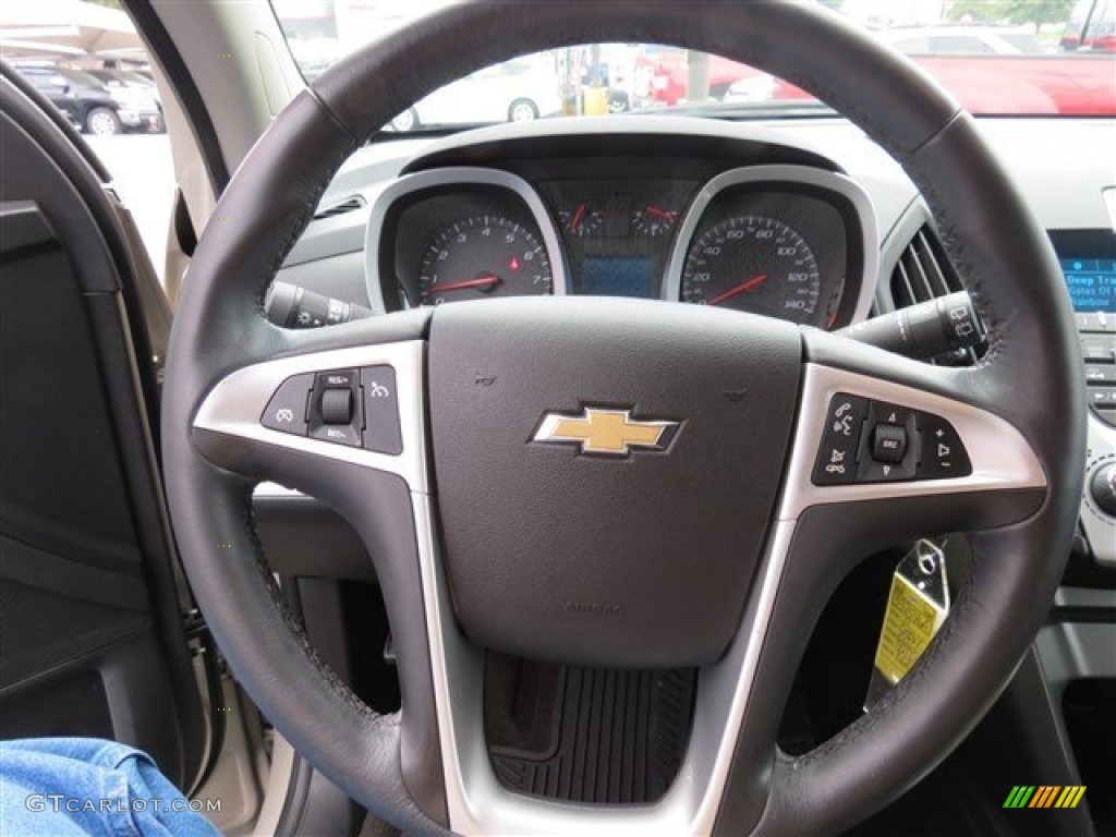 2011 Equinox LT - Gold Mist Metallic / Jet Black photo #17