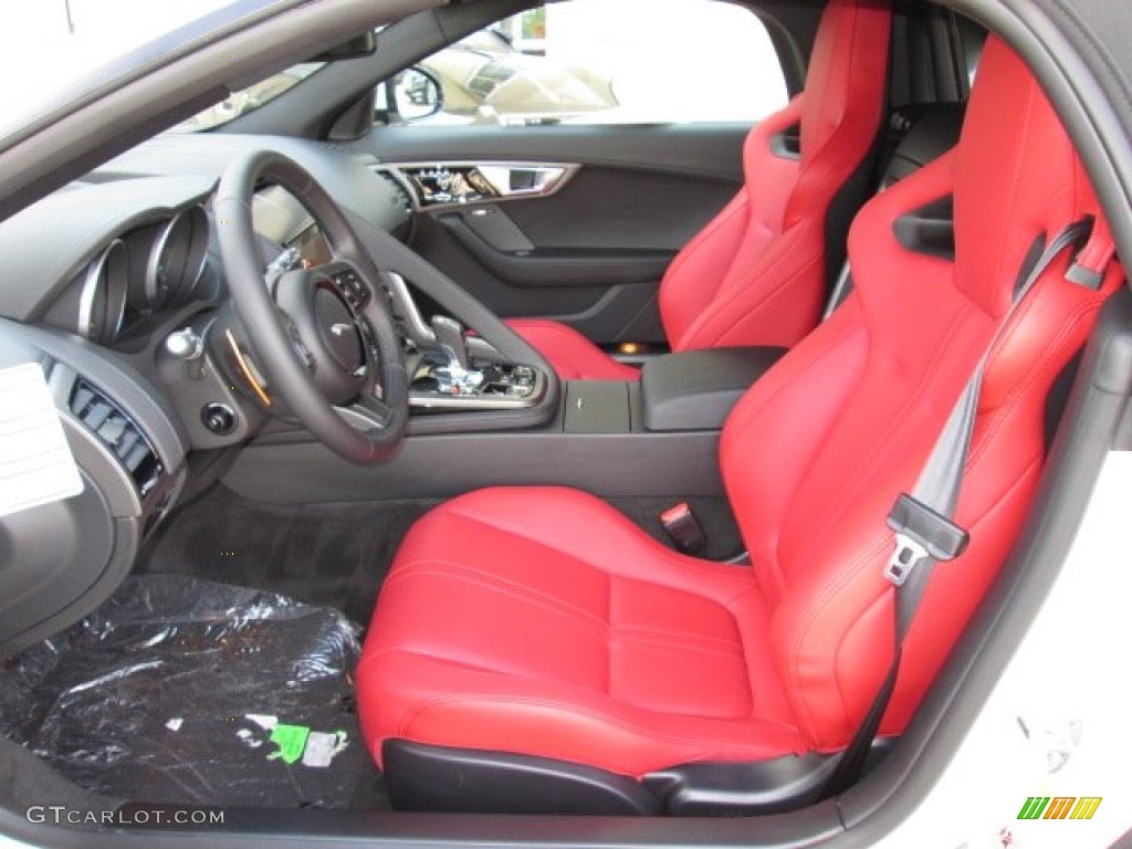 2014 Jaguar F-TYPE S Front Seat Photo #87304831