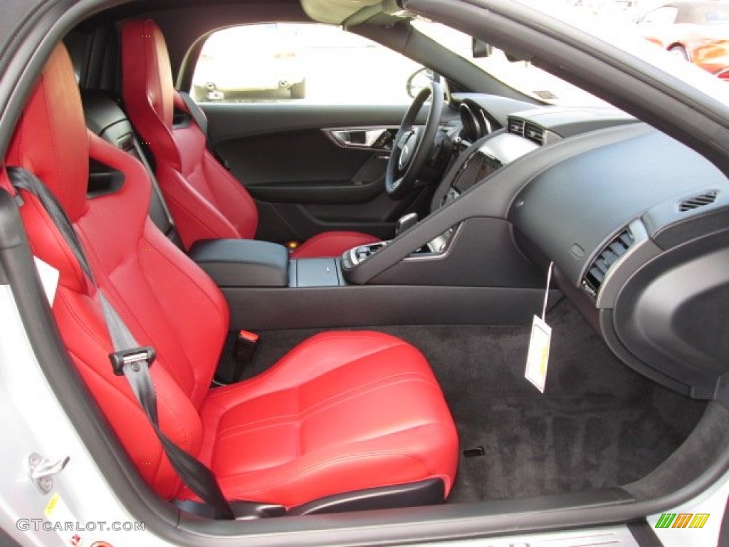 2014 Jaguar F-TYPE Standard F-TYPE Model Front Seat Photo #87305093