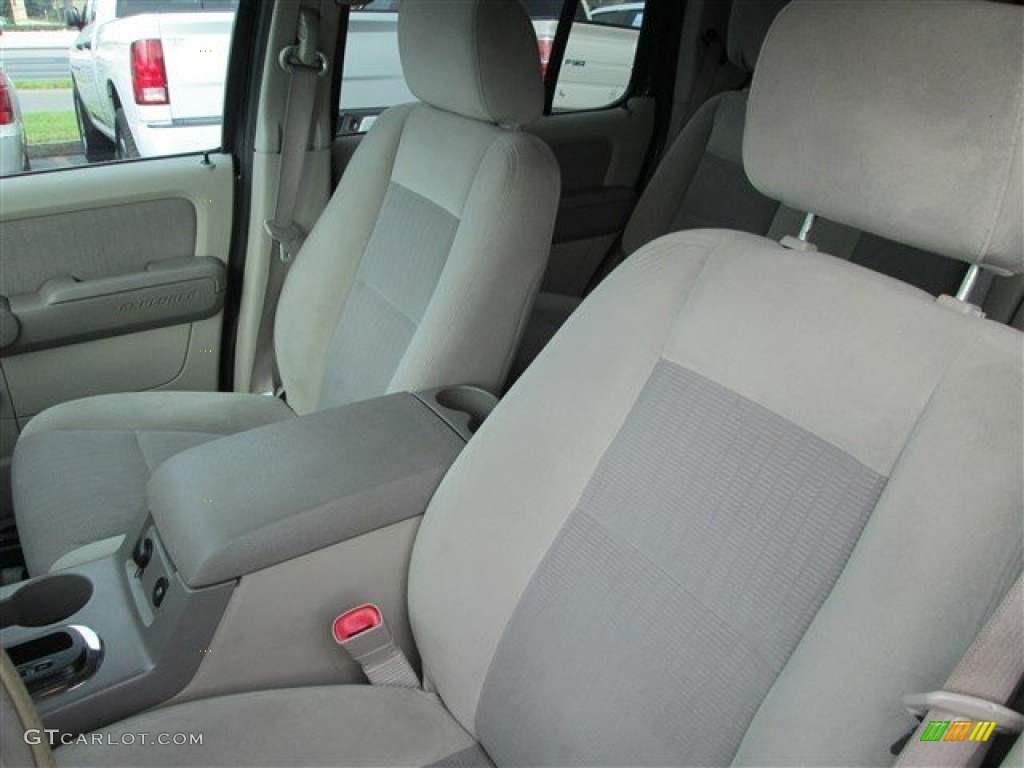 2007 Explorer XLT - Carbon Metallic / Stone photo #9