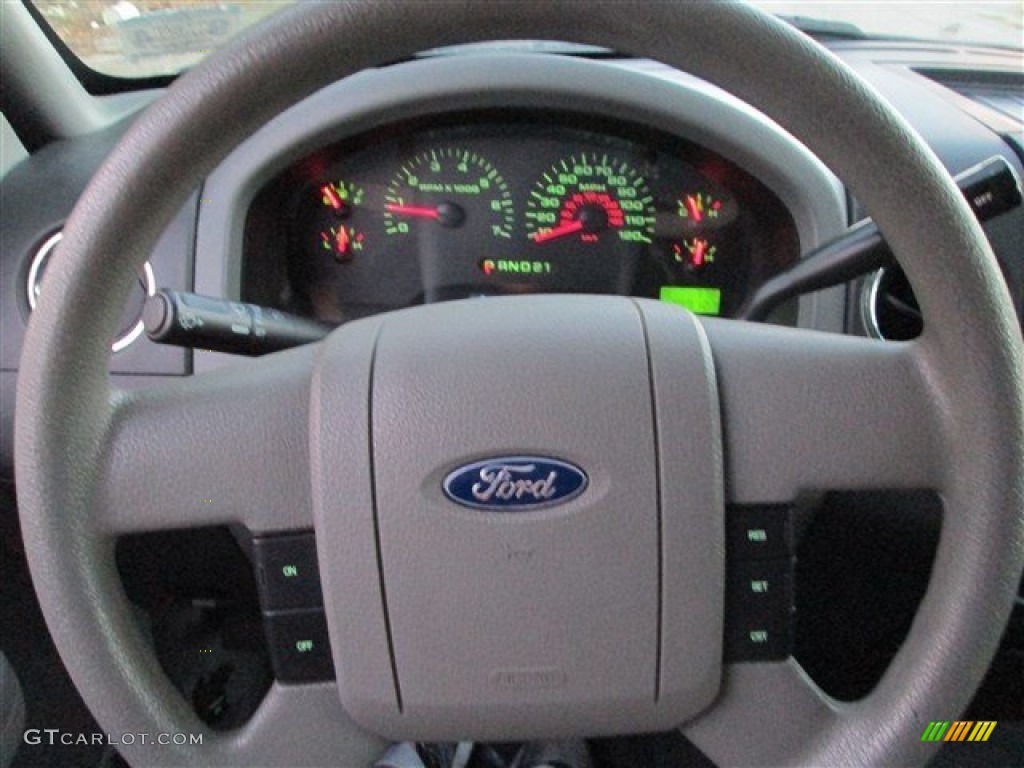 2006 F150 XLT SuperCrew - True Blue Metallic / Medium/Dark Flint photo #16